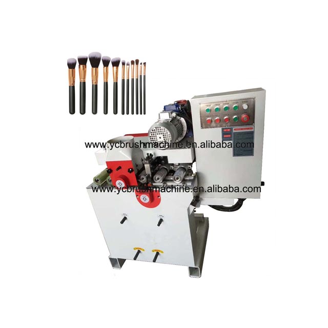 cosmetic brush round handle making machine   