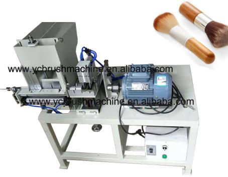 cosmetic brush handle round tail machine