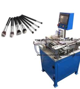 cosmetic brush bristle filling machine